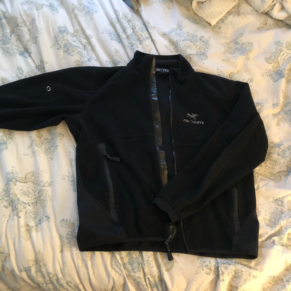 Arcteryx fleecy soft shell jacket